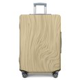 thumbnail image 1 of Stretch Luggage Cover L(25-28in)– Elastic Travel Suitcase Protector with Handle Openings & Bottom Closure, Washable Polyester Spandex Suitcases Cover, Wood Grain Print, 1 of 5