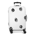 thumbnail image 1 of Stretch Luggage Cover S(18-20in)– Elastic Travel Suitcase Protector with Handle Openings & Bottom Closure, Washable Polyester Spandex Suitcases Cover, Doodle Print, 1 of 5