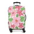 thumbnail image 1 of Stretch Luggage Cover S(18-20in)– Elastic Travel Suitcase Protector with Handle Openings & Bottom Closure, Washable Polyester Spandex Suitcases Cover, Floral Flowers Print, 1 of 5