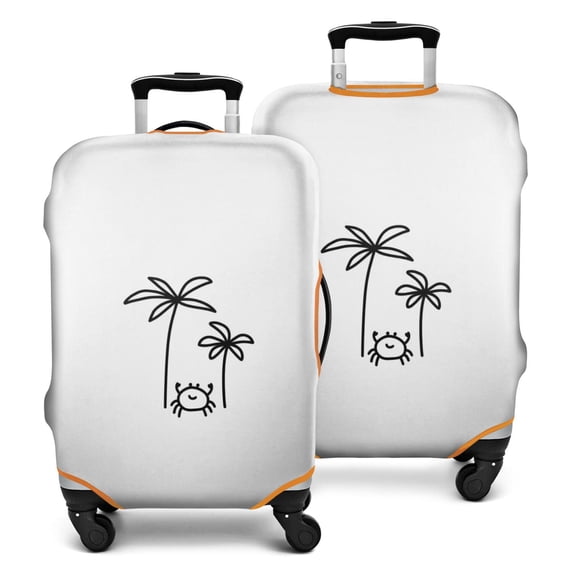 Stretch Luggage Cover XL(29-32in)– Elastic Travel Suitcase Protector with Handle Openings & Bottom Closure, Washable Polyester Spandex Cover for 18"-32" Suitcases, S/M/L/XL Size