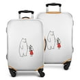 thumbnail image 1 of Stretch Luggage Cover XL(29-32in)– Elastic Travel Suitcase Protector with Handle Openings & Bottom Closure, Washable Polyester Spandex Cover for 18"-32" Suitcases, S/M/L/XL Size, 1 of 6