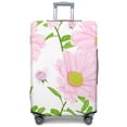 thumbnail image 1 of Stretch Luggage Cover XL(29-32in)– Elastic Travel Suitcase Protector with Handle Openings & Bottom Closure, Washable Polyester Spandex Suitcases Cover, Daisy Flower Print, 1 of 5