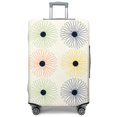 thumbnail image 1 of Stretch Luggage Cover XL(29-32in)– Elastic Travel Suitcase Protector with Handle Openings & Bottom Closure, Washable Polyester Spandex Suitcases Cover, Daisy Flower Print, 1 of 5