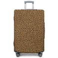 thumbnail image 1 of Stretch Luggage Cover XL(29-32in)– Elastic Travel Suitcase Protector with Handle Openings & Bottom Closure, Washable Polyester Spandex Suitcases Cover, Leopard Animal Print, 1 of 5