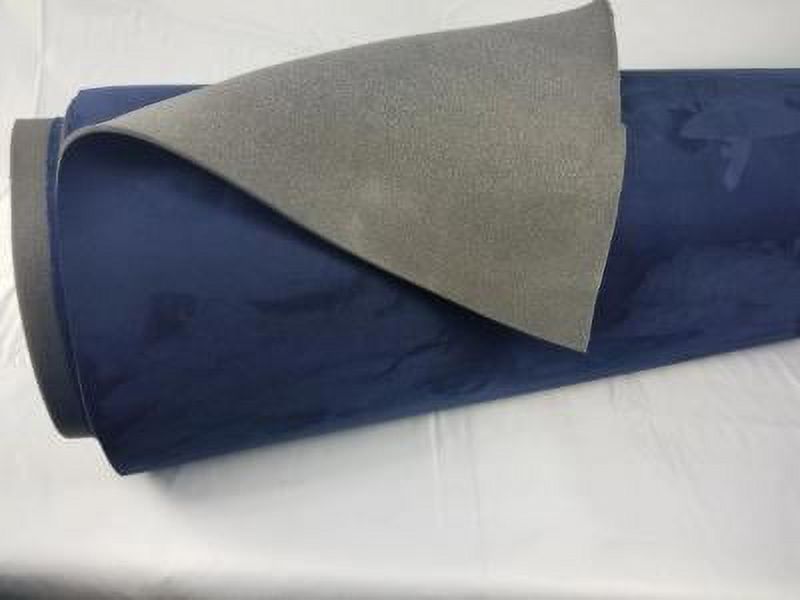 Suede Backing Stretch Luxury Suede With Foam Backing Sold By the Yard (36