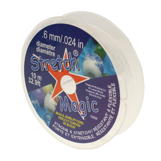 Stretch Magic Bead & Jewelry Cord Strong & Stretchy, Easy to Knot