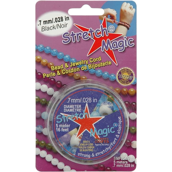 Stretch Magic Bead and Jewelry Cord, 0.7mm, 5m