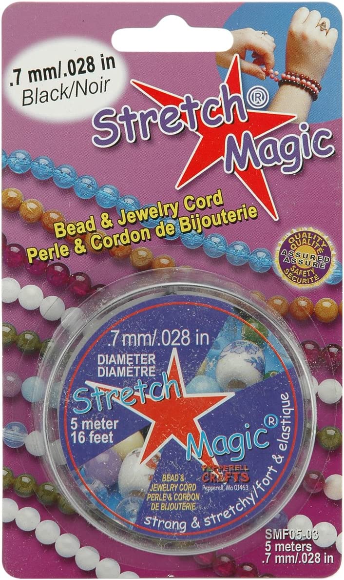 Stretch Magic Bead and Jewelry Cord, 0.7mm, 5m