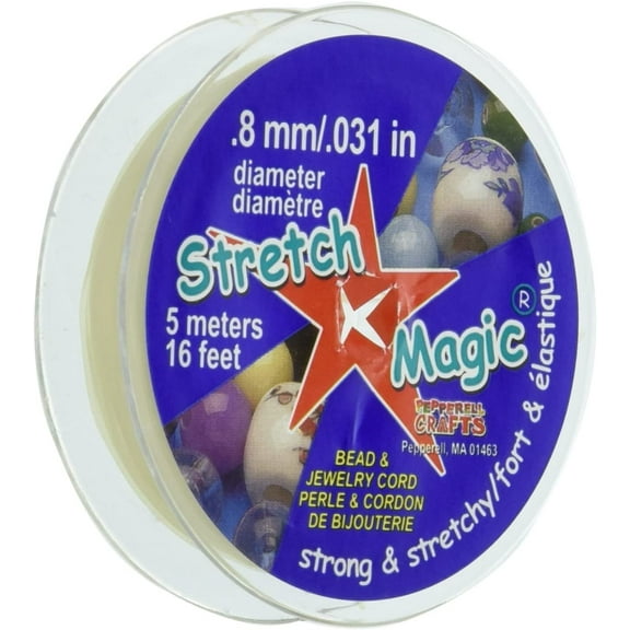 Stretch Magic Bead and Jewelry Cord, 0.8mm, 5m