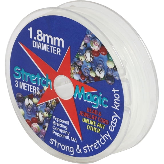 Stretch Magic Bead & Jewelry Cord 1.8mmX3m-Clear