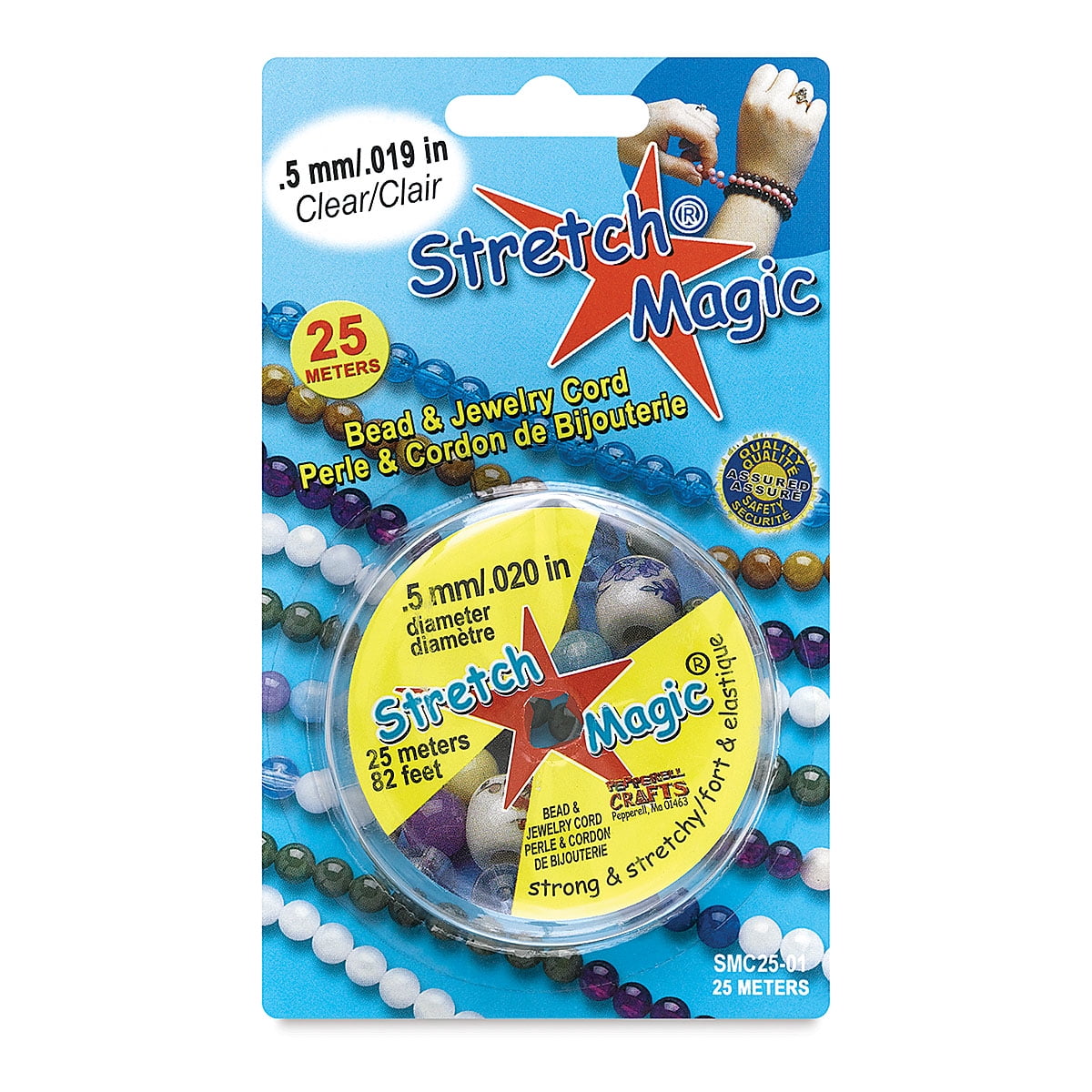 12 Pack: Stretch Magic® 1mm Sparkle Bead & Jewelry Cord