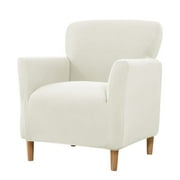 Stretch Mid Century Modern Armchair Slipcover 1-Piece Jacquard Accent Chair Covers with Arms Soft Waterproof Chair Slipcovers for Living Room Furniture Protecto