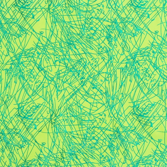 Stretch Nylon Spandex Fabric with Dancing Splash Hologram Foil | Spandex Palace