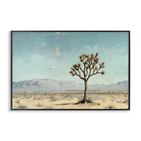 Stupell Industries Stretch Of Desert Expanse Black Framed Giclee Art, design by Franklyn Gregory
