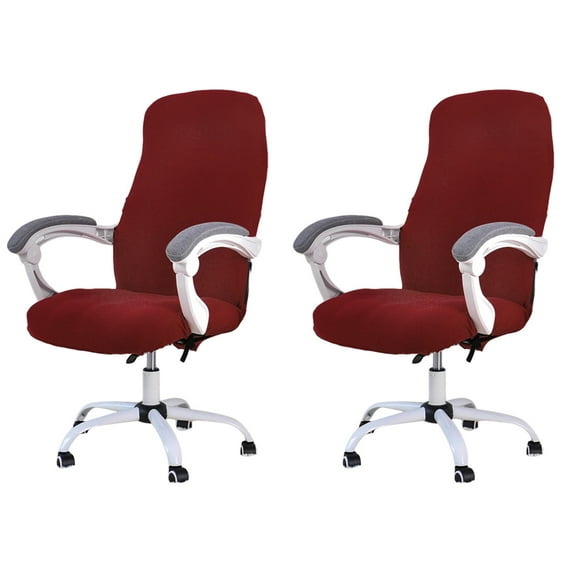 Stretch Office Chair Covers, Computer Office Chair Cover Stretchable Rotating Chair Slipcover