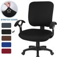 thumbnail image 1 of Stretch Office Computer Chair Seat Covers, Removable Washable Anti-dust Desk Chair Seat Cushion Protectors for Computer Chair, 1 of 10