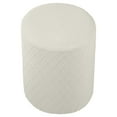 thumbnail image 1 of Stretch Ottoman Cover, Round Thick Polyester Ottoman Slipcovers for Living Room Foot Stool Stretch Cover to .66-12.99inch Diameter, 1 of 7