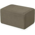 thumbnail image 1 of Stretch Ottoman Cover, Storage Ottoman Slipcovers Rectangle Footstool Protector Covers Removable Washable, 1 of 7