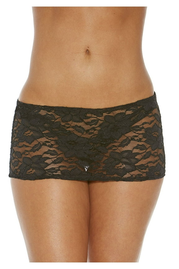 Stretch Passion Lace Micro Skirt.