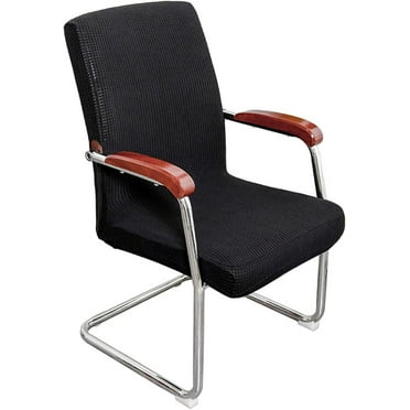 Stretch Plaid Office Chair Covers Soft Rotating Chair Slipcovers Elastic Removable Washable for Office Chair Computer Chair 18-21.5inch