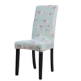 thumbnail image 1 of Stretch Polyester Spandex Dining Chair Covers Protector Set of 2, 1 of 7