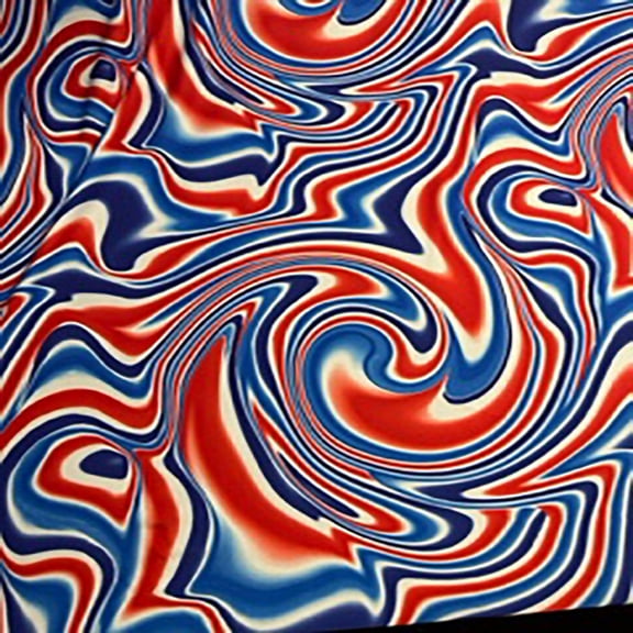 Stretch Polyester Spandex Water Paint Paper Print  Fabric | Spandex Palace