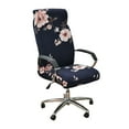 thumbnail image 1 of Stretch Printed Computer Office Chair Covers,Desk Rotating Chair Slipcovers Removable Washable Anti-Dust Spandex Chair Protector Cover for Office Chair-L(17.7-23.5inch)-05, 1 of 8