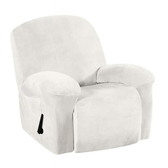 Stretch Recliner Couch Chair Slipcover niture Protector for - White, White