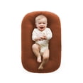 thumbnail image 1 of Stretch Recliner Pillow,Kid Alphabet Recliner Pillow, Snug Removable Sofa Cushion, White, Super Soft Fit (Brown), 1 of 7