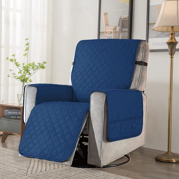 Stretch Recliner Slipcover Printed Furniture Protector Washable Armchair Cover for Living Room
