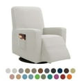 thumbnail image 1 of Stretch Recliner Slipcover, Soft Non Slip Recliner Slipcover Furniture Covers-white, 1 of 1
