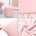 thumbnail image 1 of Stretch Round Stool Cover Soft Fabric Waterproof Ottoman Slipcover Washable Protector for Vanity Bedroom Living Room Home Use, 1 of 6