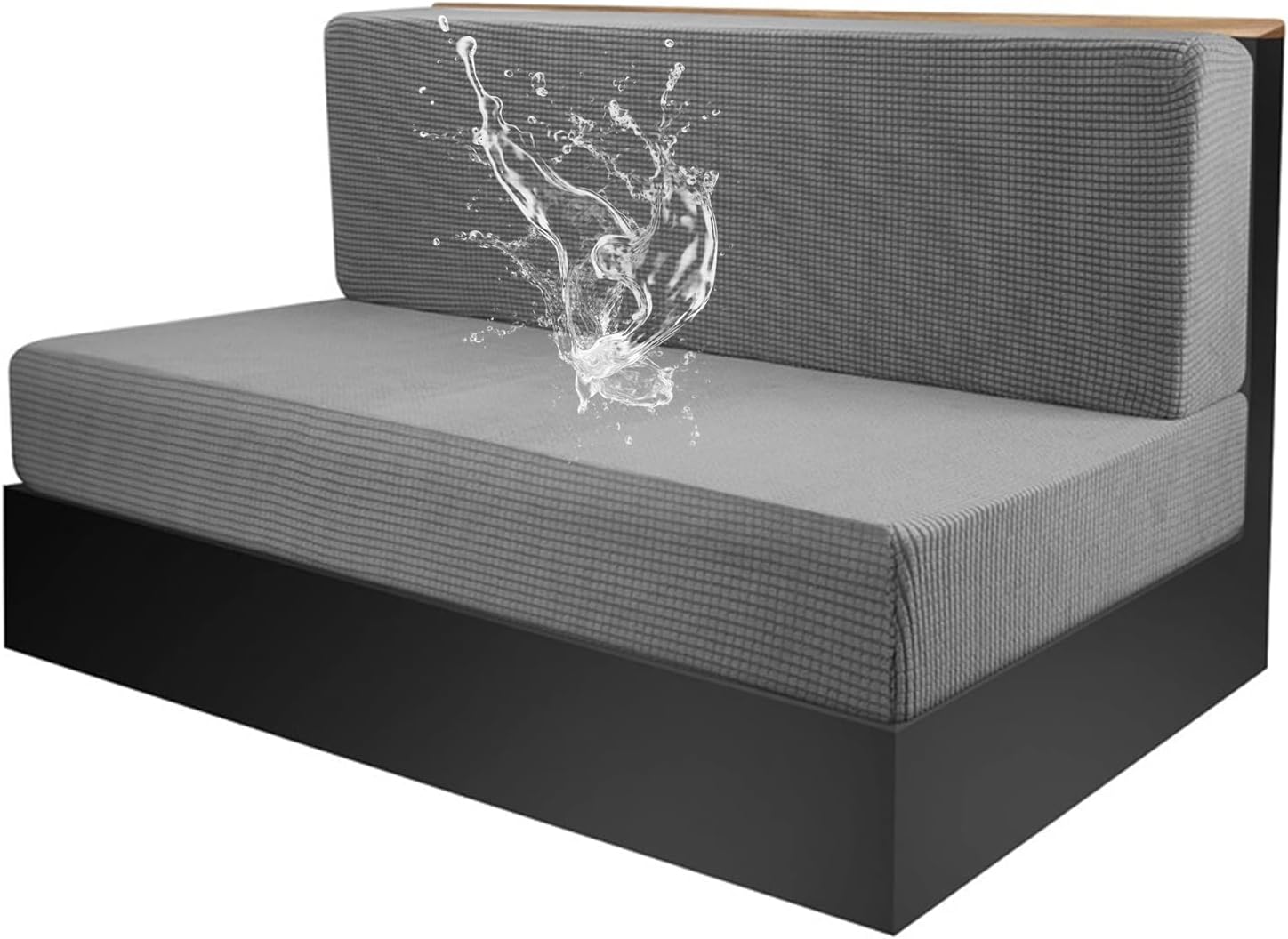 Stretch Rv Cushions Covers, Jacquard Rv Couch Cover Booth Seat