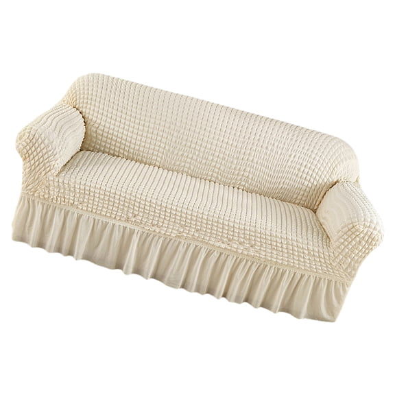 Stretch Seersuckers Sofa Covers Protectors High Elasticitys Sofa Slipcover for 3 Seater Couch Living Space