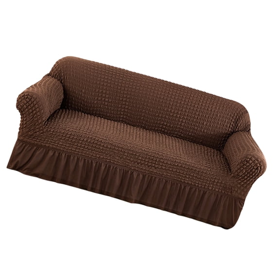 Stretch Seersuckers Sofa Covers Protectors High Elasticitys Sofa Slipcover for 3 Seater Couch Living Space
