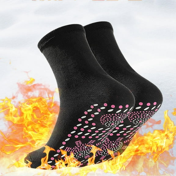 Stretch Self-Heating Socks Comfortable Heated Socks Durable Warm Socks Breathable Heated Socks Durable Self Heating Socks Cold Resistant Warm Heated Socks Hiking Heated Socks Anti-Freezing