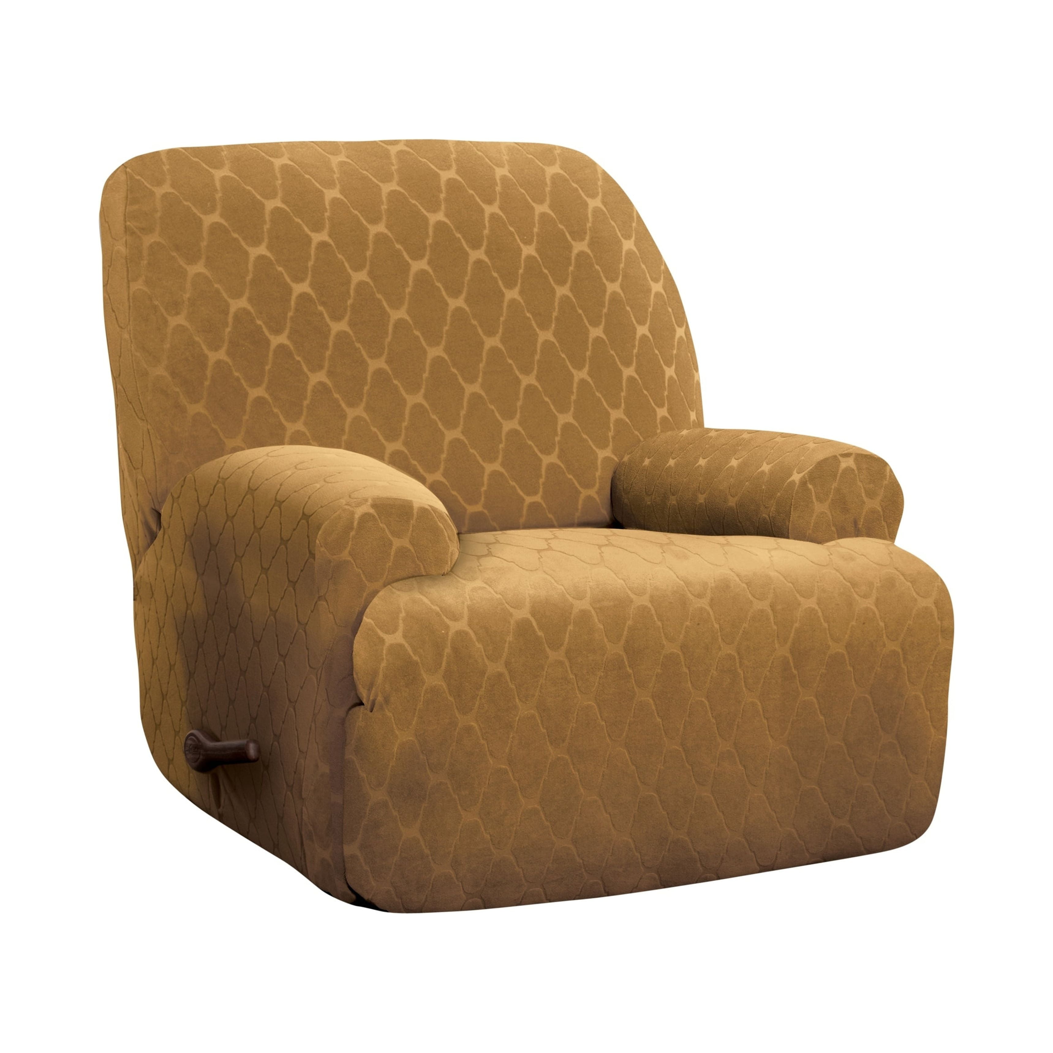 Stretch Sensations 4 piece Stretch Ogee Jumbo Recliner Slipcover