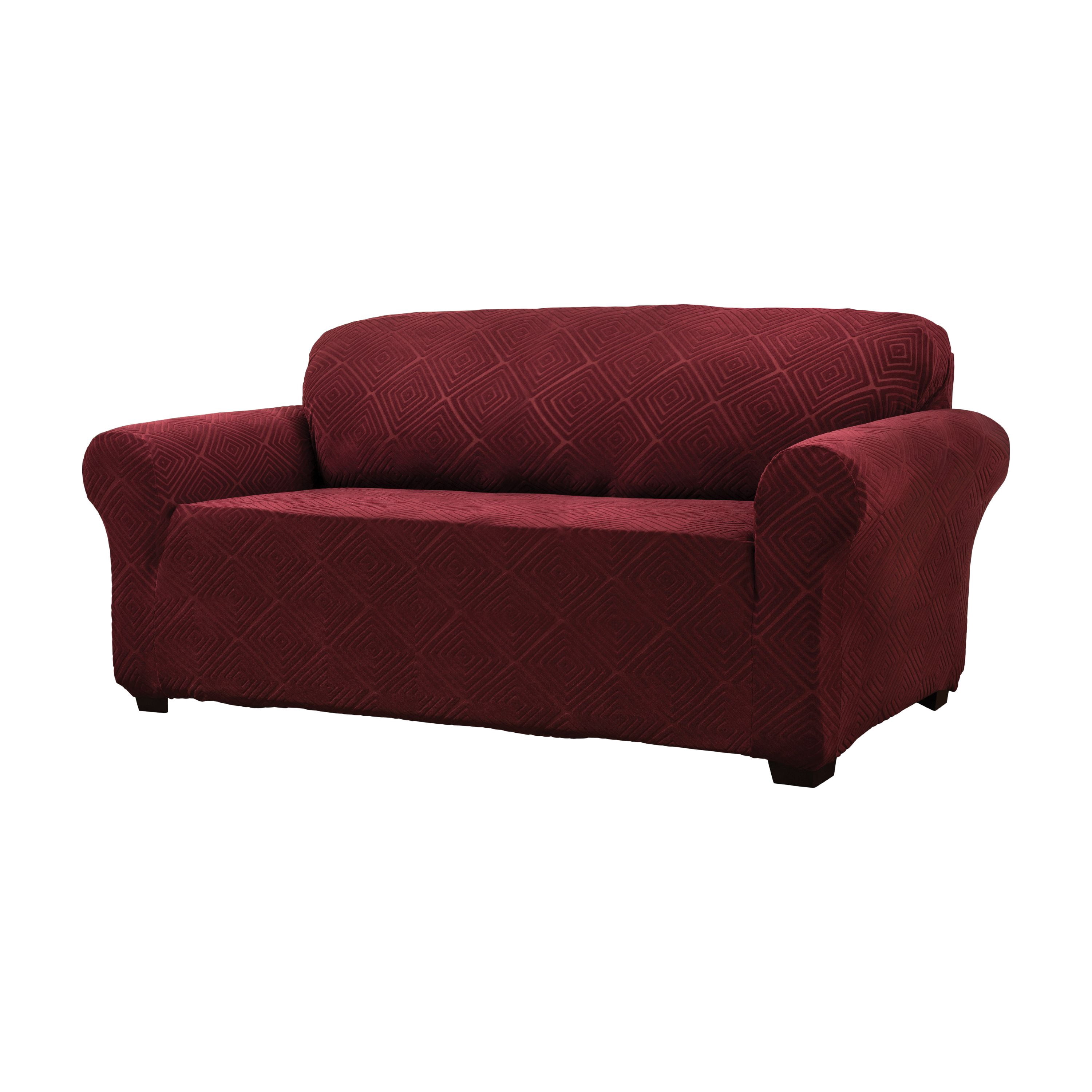 Stretch Sensations Shapely Diamond Sofa Slipcover