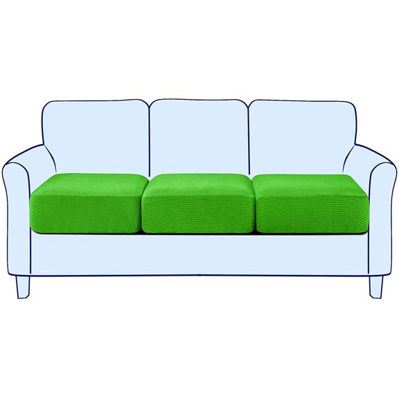 Stretch Seperated Couch Cushion Cover, Spandex Cushion Cover Soft Slipcover for Settee Sofa Seat Easy to Clean