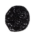 thumbnail image 1 of Stretch  Shining Sequins Berets Women Autumn Spring Summer Hats Mix Color Party Show Advertising Caps black, 1 of 9