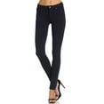 thumbnail image 1 of Stretch Skinny Knit Jegging Pants (Navy), 1 of 6