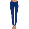 thumbnail image 1 of Stretch Skinny Knit Jegging Pants (Royal Blue), 1 of 6