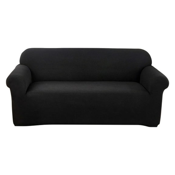 Stretch Slip-Resistant Sofa Couch Cover Protector with Elastic Edges for Furniture Protection