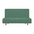 thumbnail image 1 of Stretch Sofa Bed Cover, Couch Slipcover Fit Length 75"-83", Pine Green, 1 of 6