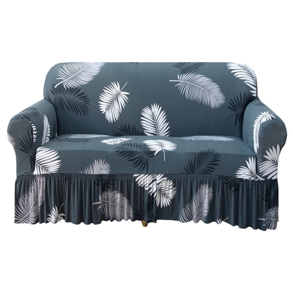 Stretch Sofa Couch Cover 1/2/3 Seat Non Slip Slipcover Protector Skirted Design