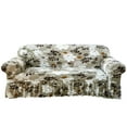 thumbnail image 1 of Stretch Sofa Couch Cover 1/2/3 Seat Non Slip Slipcover Protector Skirted Design, 1 of 8