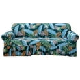 thumbnail image 1 of Stretch Sofa Couch Cover 1/2/3 Seat Non Slip Slipcover Protector Skirted Design, 1 of 8