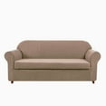 thumbnail image 1 of Stretch Sofa Cover,2 Piece Sofa Slipcover Soft Couch Cover Non Slip Furniture Protector, 1 of 6