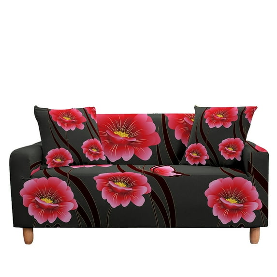 Stretch Sofa Cover Elastic 2/3 Seaters Couch Cover Flowers for Living Room Office ration Big Sofas Fundas Para Sofás Sofa