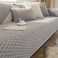 thumbnail image 1 of Stretch Sofa Cover, Washable Plush Slipcover, Non-Slip Protector for 3-Seater Couch & Furniture, 1 of 6